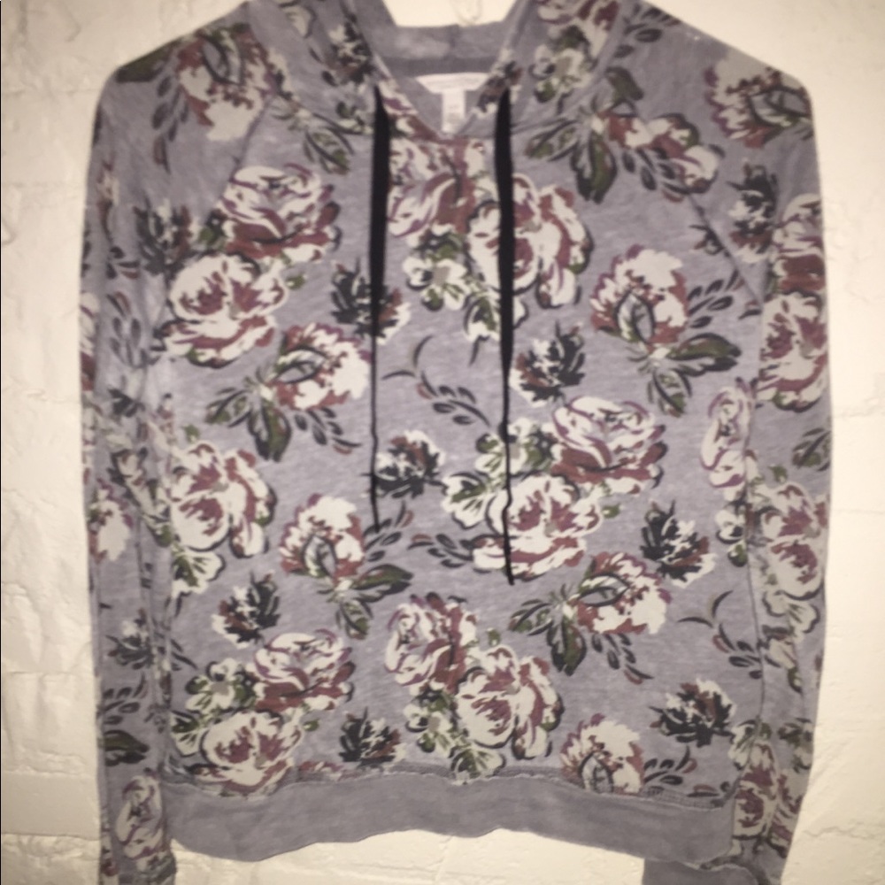Floral sweatshirt